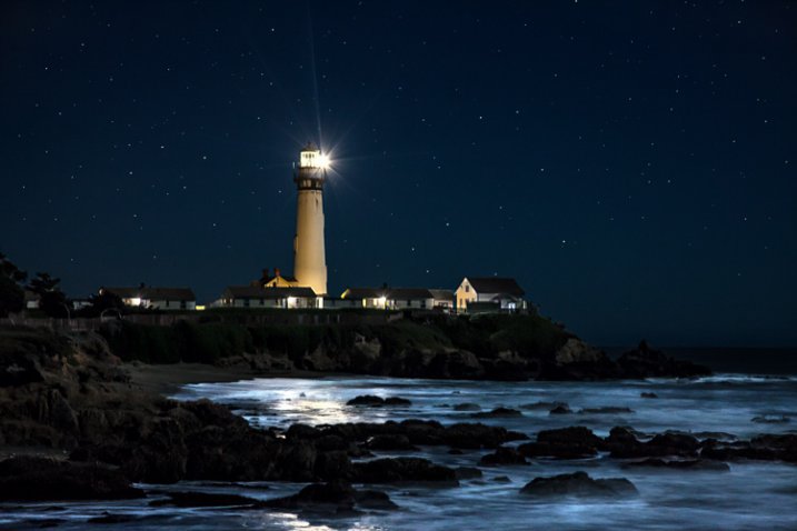 Lighthouse Night Photography