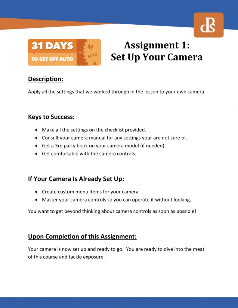 31 Days To Becoming A Better Photographer - Digital Photography School ...